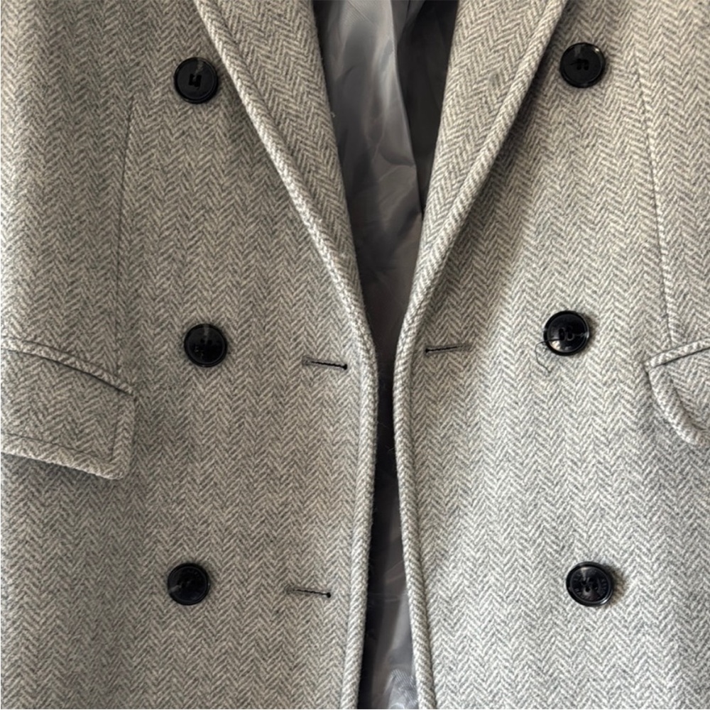 ⭐️ Ralph Lauren Herringbone Gray Blazer - Picture 6 of 11